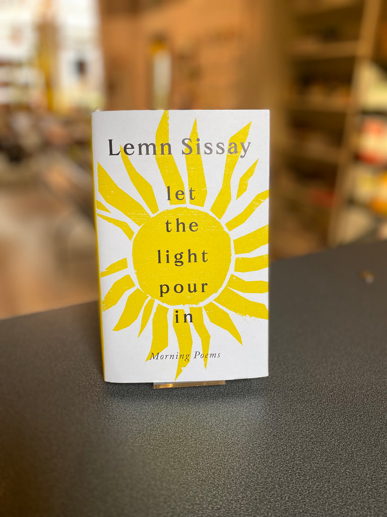 Let The Light Pour In, Lemn Sissay ( poetry, hardback Sept 2023)