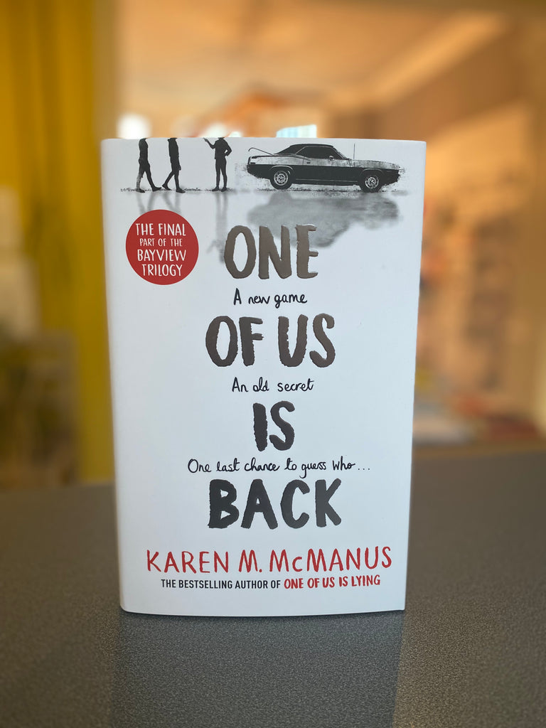 One of Us is Back, Karen McManus ( paperback March 2024))