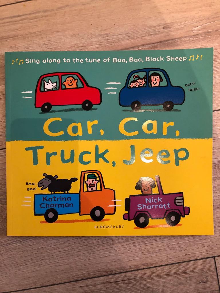 Car, Car, Truck, Jeep, Katrina Charman ( board Book)