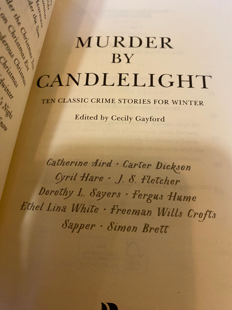 Murder by Candlelight : Ten Classic Crime Stories for Winter