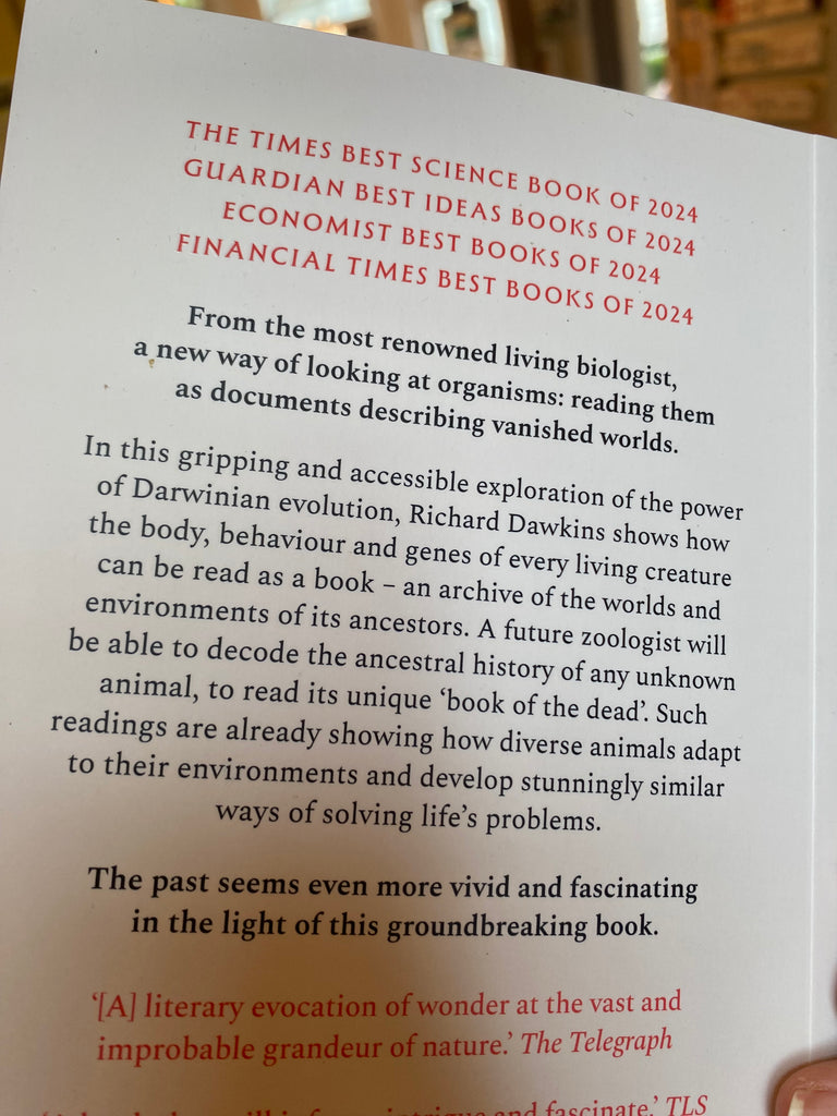 The Genetic Book of the Dead : A Darwinian Reverie by Richard Dawkins (paperback Oct 25)