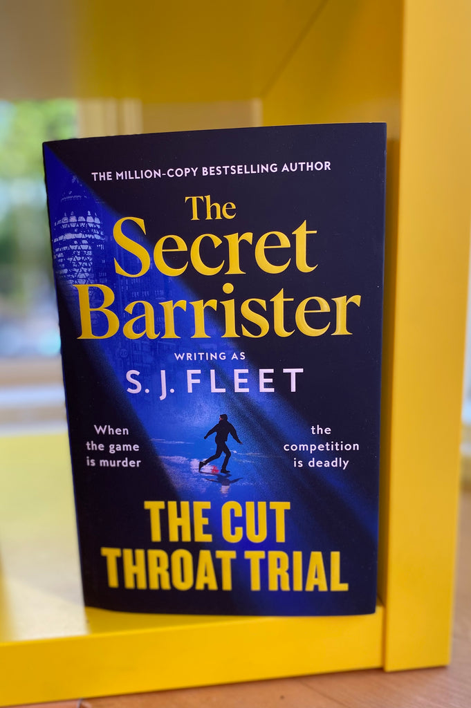The Cut Throat Trial, by The Secret Barrister writing as SJ Fleet (hardback August 2025)