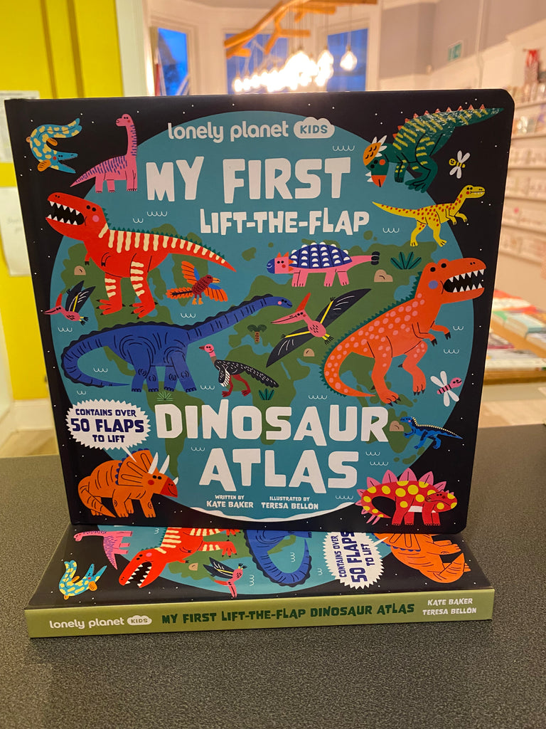 My first Lift The Flap Dinosaur ( Lonely Planet, Oct 2025)