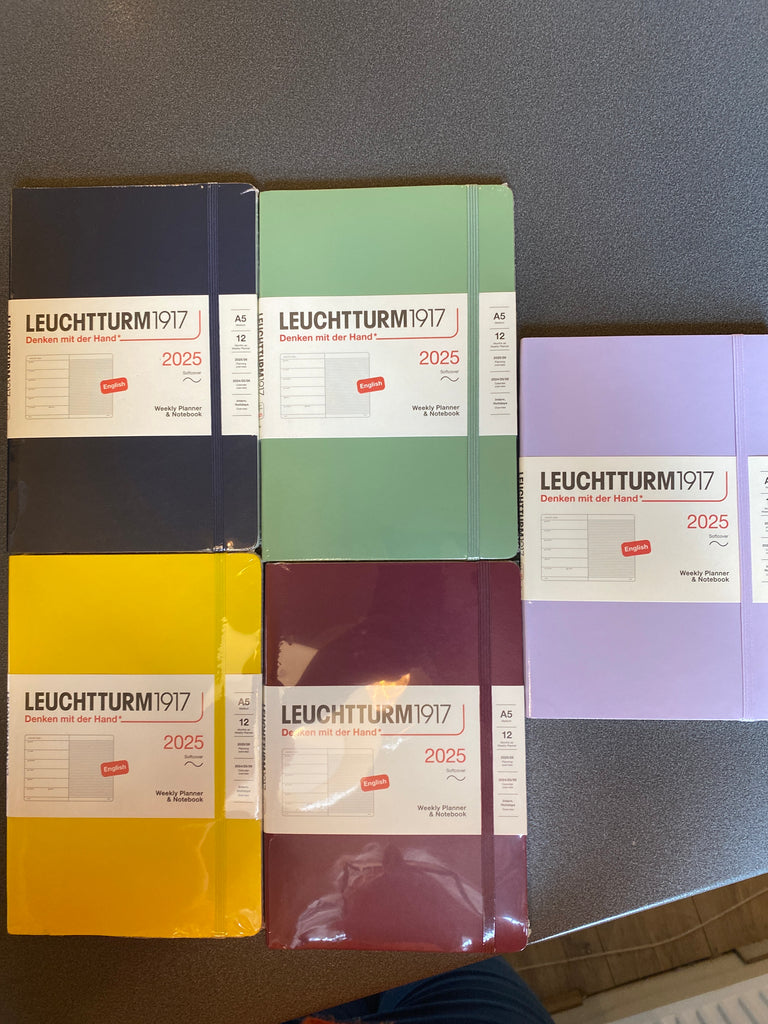 LEUCHTTURM 2025 DIARY, softcover Week + Notes