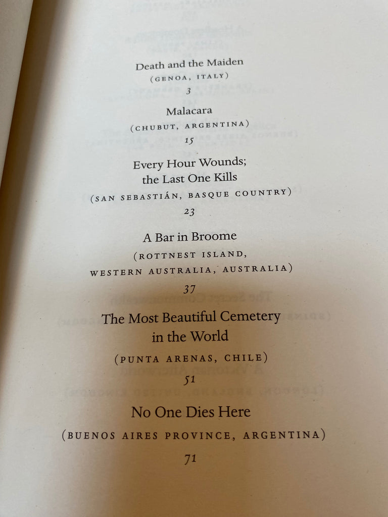 Somebody is walking on your grave, Mariana Enriquez ( hardback Sept 2025)
