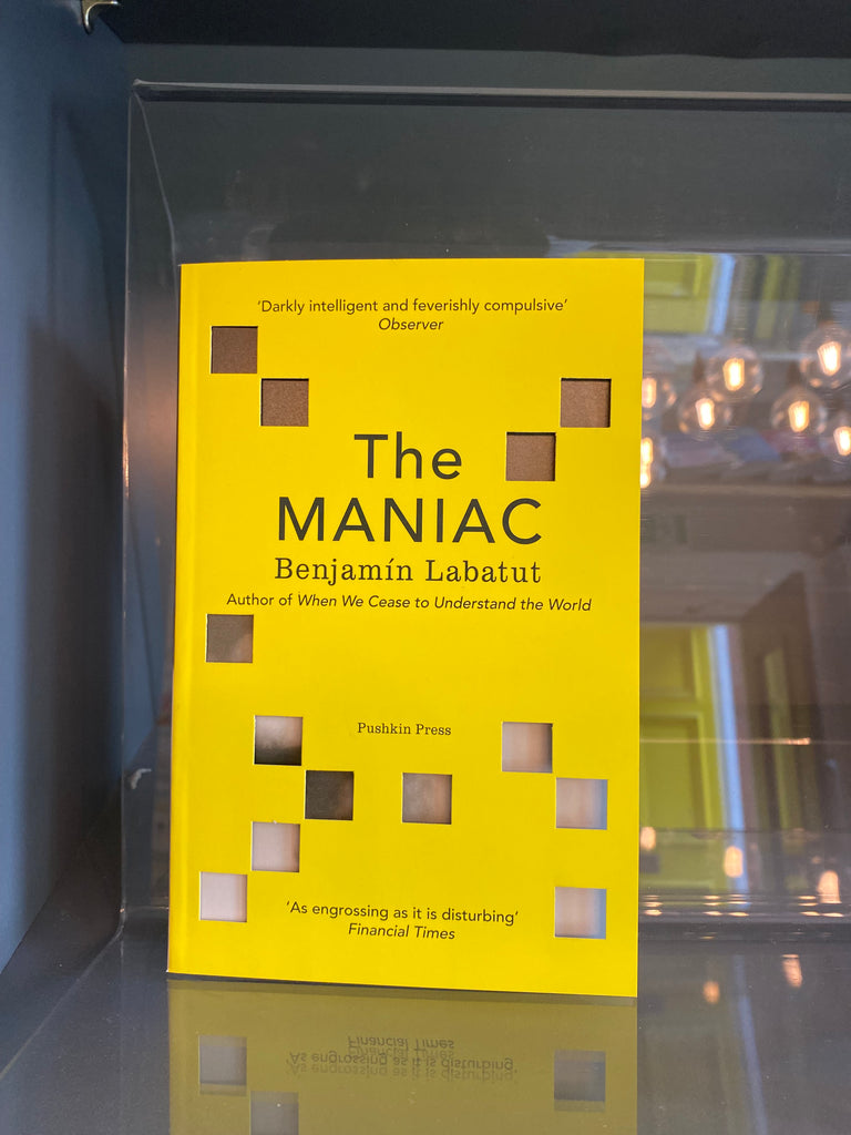 The Maniac, Benjamin Labatut ( paperback July 2024)