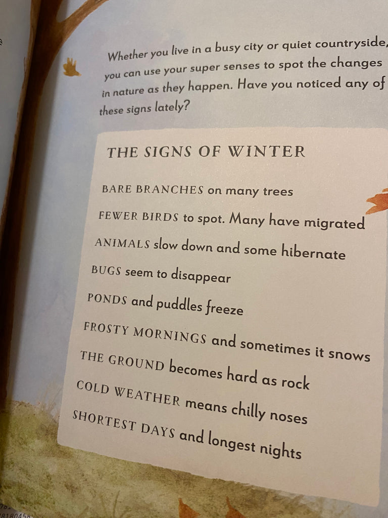 A Field Guide to Winter : Play and learn in nature by Gabby Dawnay ( Nov 2025)