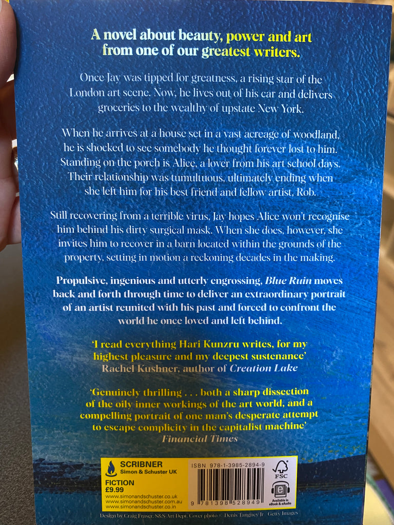 Blue Ruin, Haro Kunzru ( paperback June 2025)