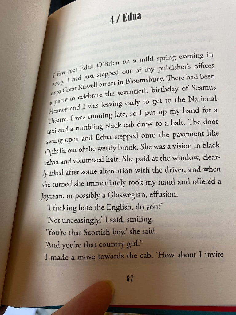 On Friendship, Andrew O’Hagan ( hardback Oct 2025)