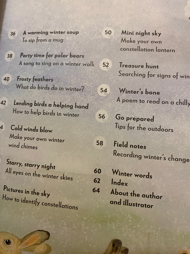 A Field Guide to Winter : Play and learn in nature by Gabby Dawnay ( Nov 2025)