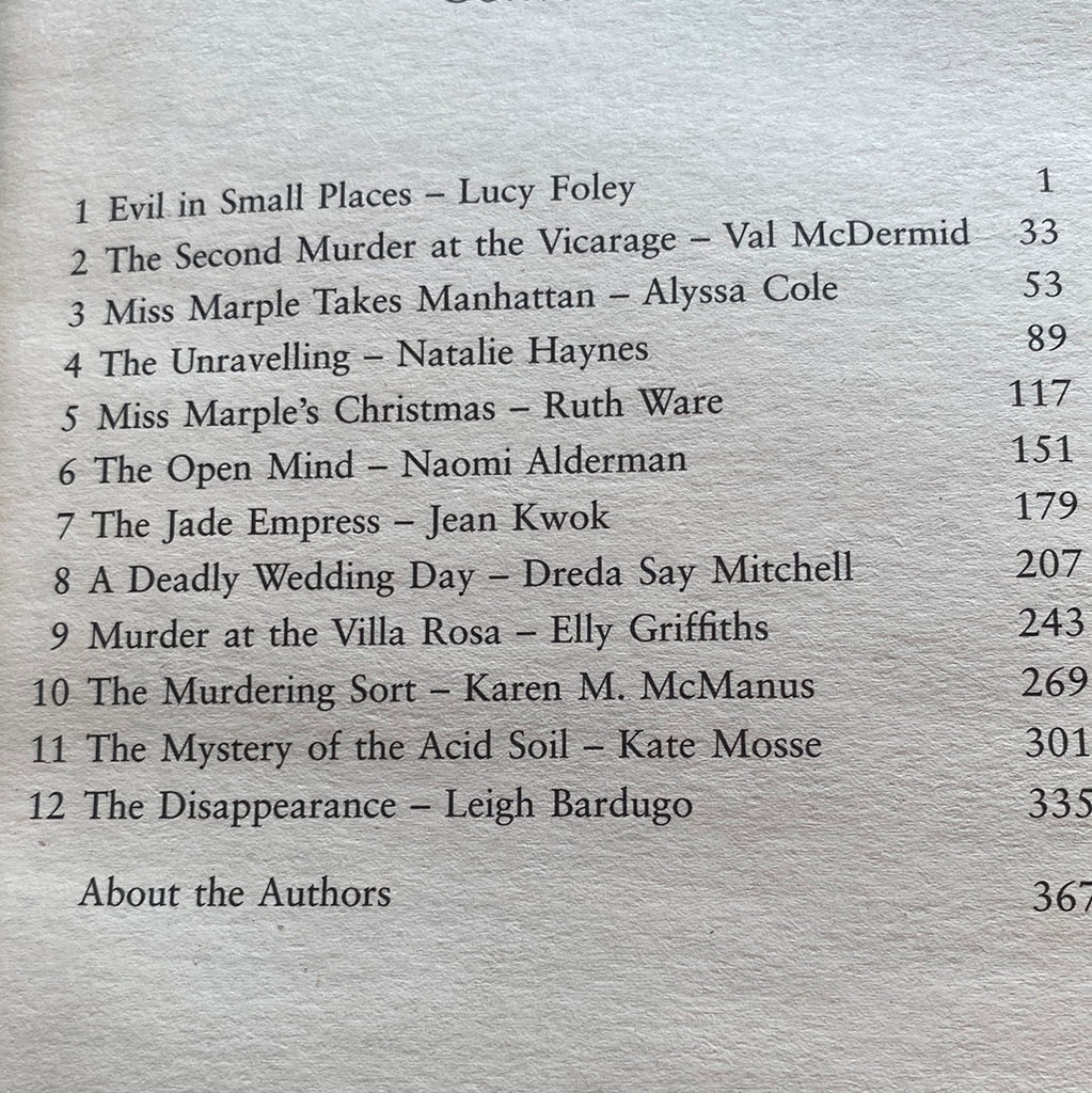 Miss Marple ; Twelve New Stories ( paperback June 2023)