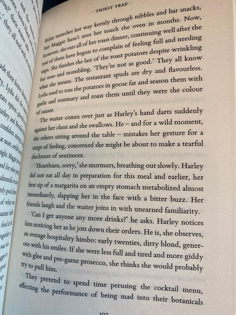 THIRST TRAP,  Grainne O' Hare ( hardback June 2025)