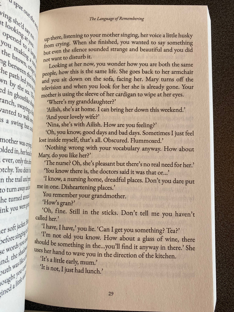 The Language of Remembering by Patrick Holloway (paperback Feb 2025)
