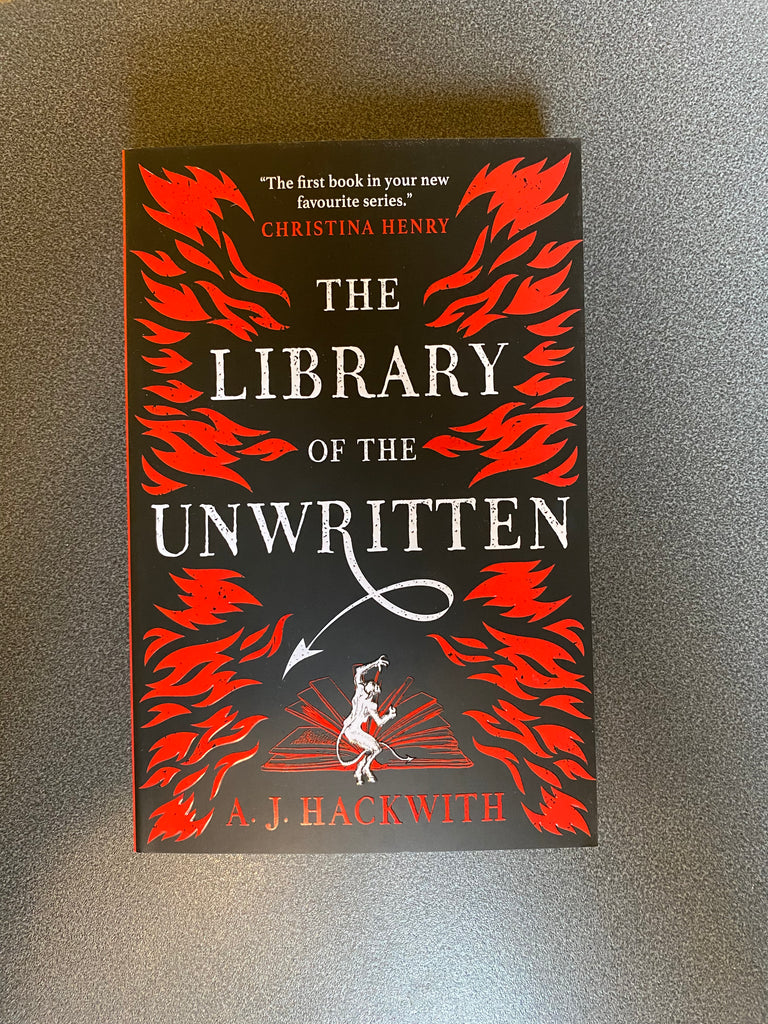 Library of the Unwritten, AJ Hackwith ( paperback March 2024)