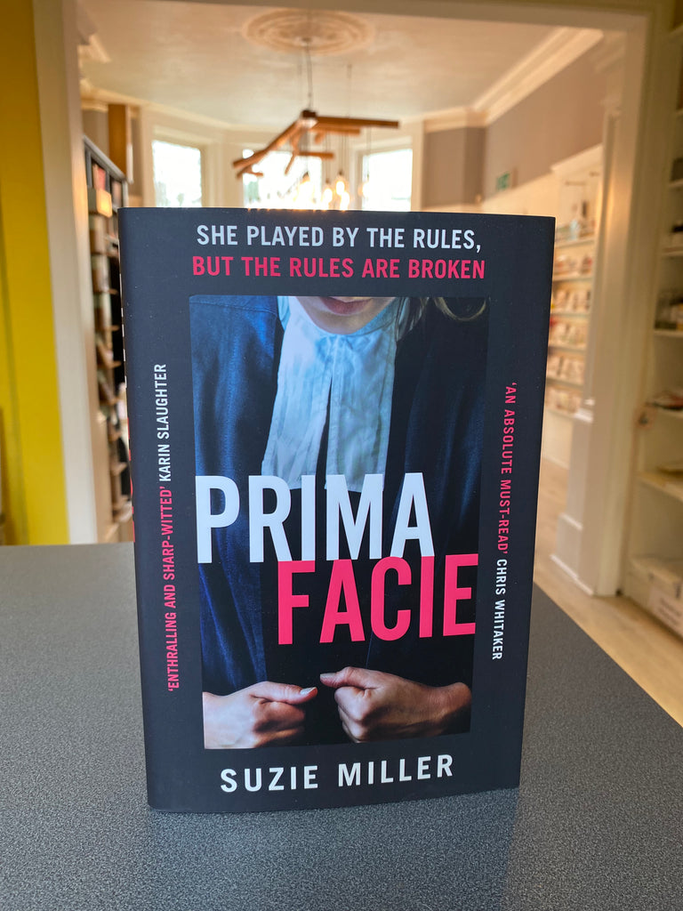 Prima Facie, Suzie Millar ( hardback March 2024)