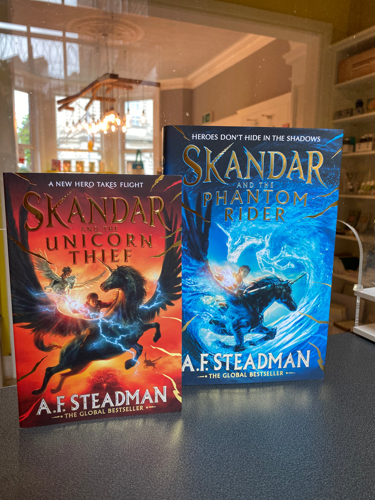 Skander And The Phantom Rider, AF Steadman ( hardback April 2023)