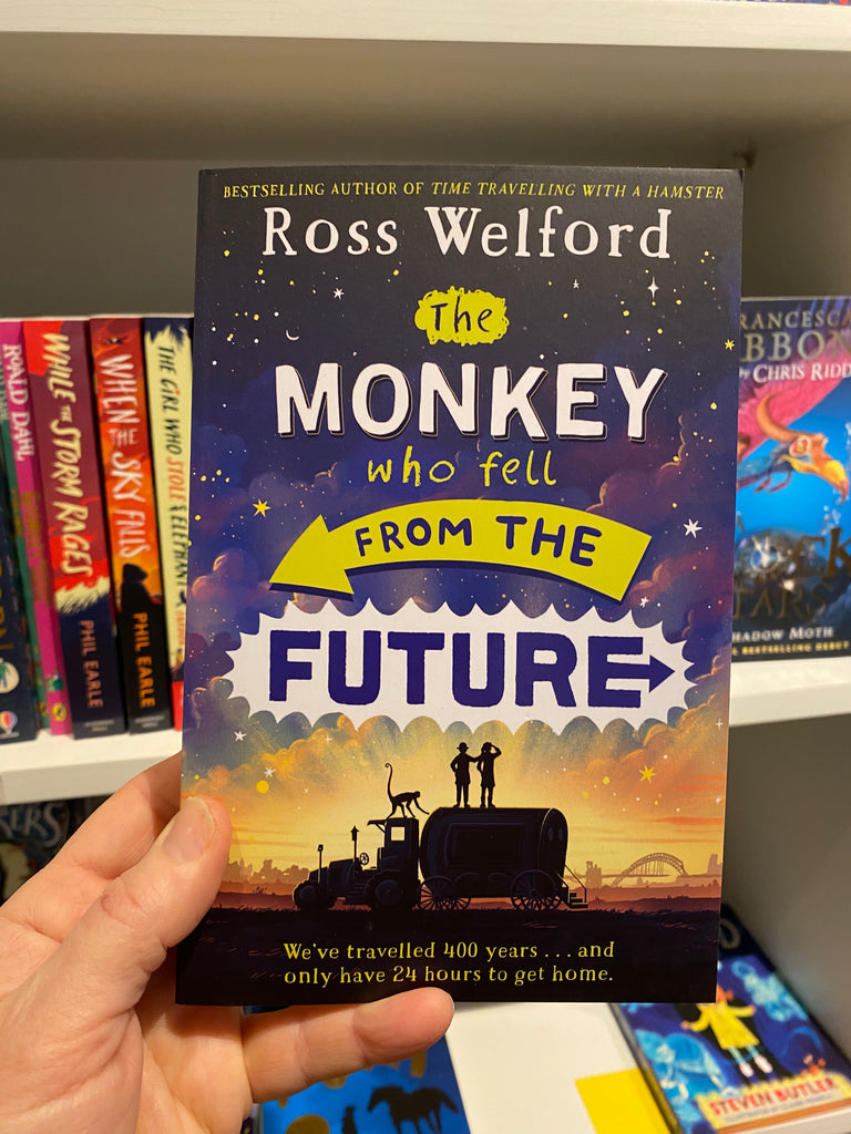 The Monkey From The Future, Ross Welford ( paperback March 2023)