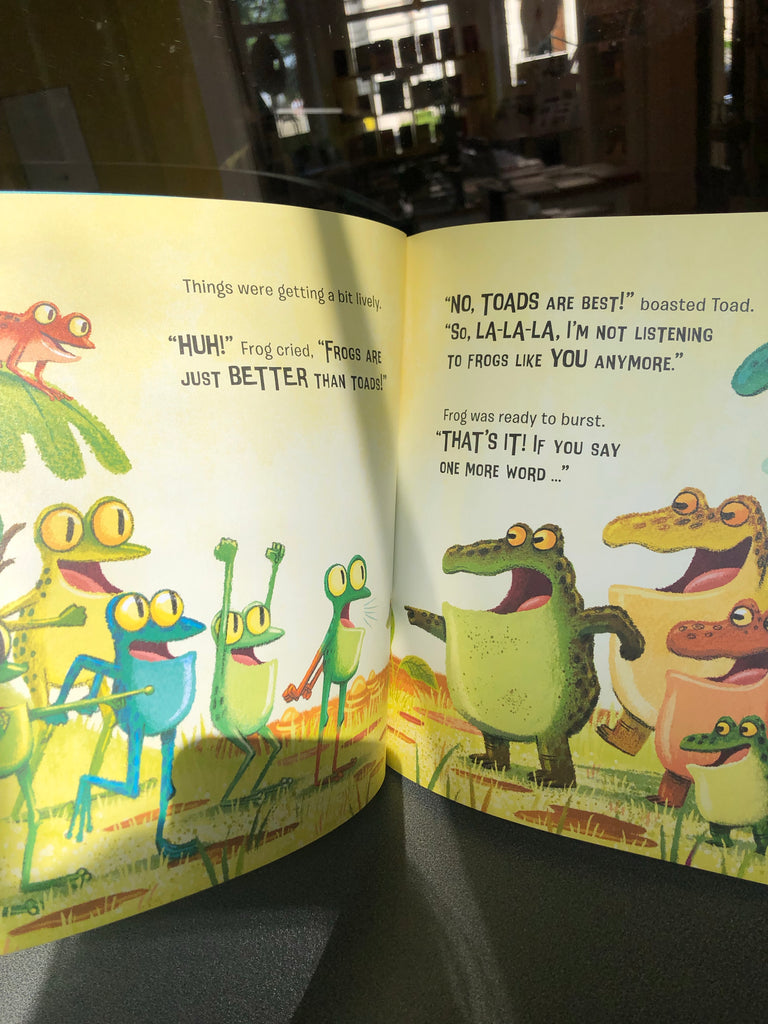 Frog Vs Toad, Ben Mantle ( picture book, June 2021)