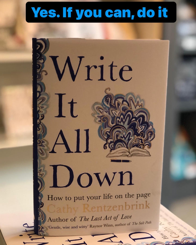 Write It All Down, Cathy Renzenberger (paperback Jan 2023)