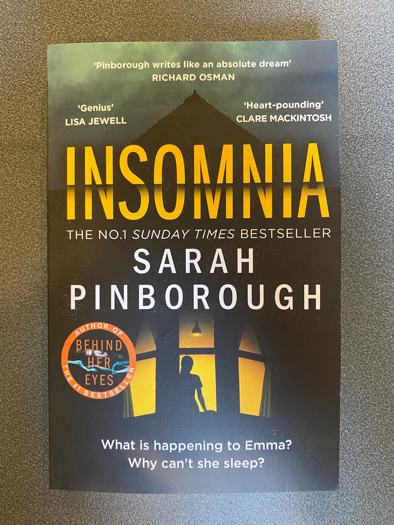 Insomnia, Sarah Pinborough (paperback feb 2023)
