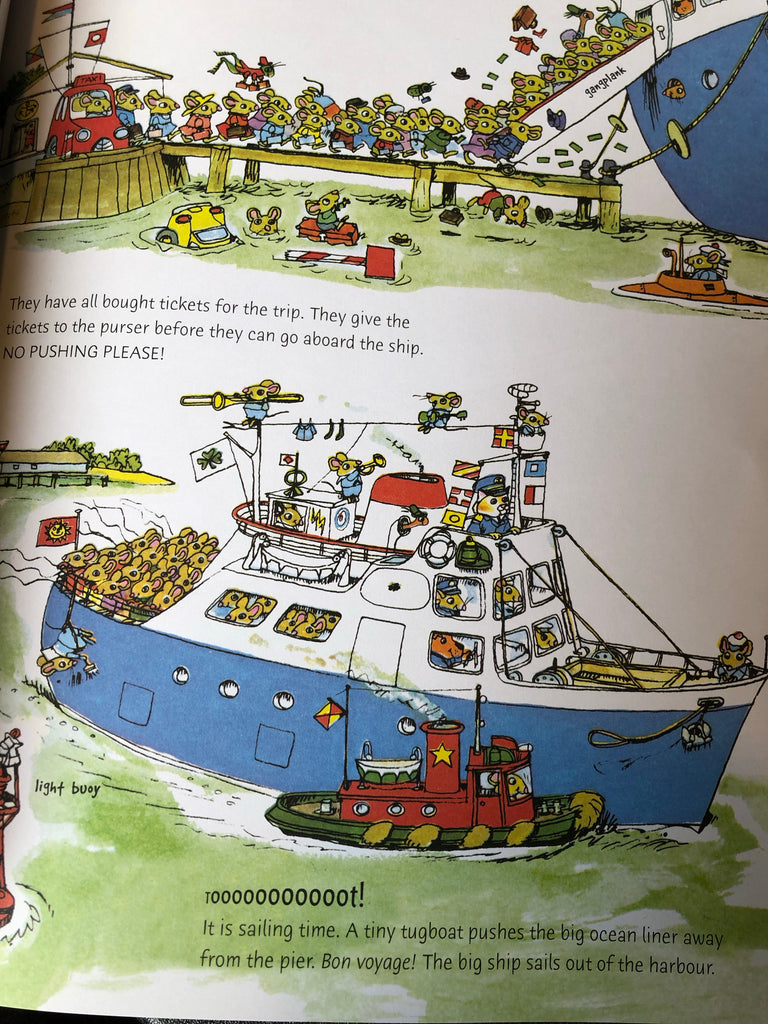 What Do People Do All Day? By  Richard Scarry ( picture book)